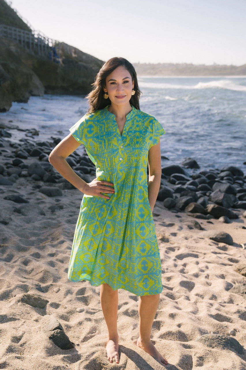 Evie Dress - Persian Lime