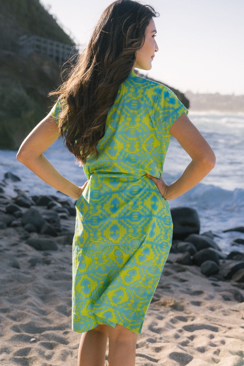 Evie Dress - Persian Lime